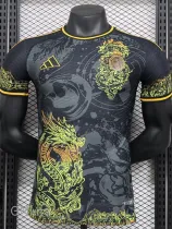 24-25 RMA Black Special Edition Player Version Training Shirts (绿龙)