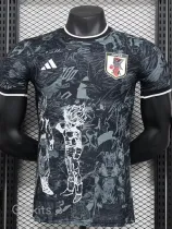 24-25 Japan Grey Black Special Edition Player Version Soccer Jersey