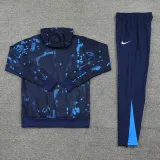 24-25 CHE Royal blue Hoodie Tracksuit (卫衣套装)