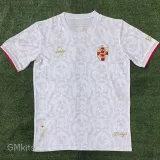 24-25 England Comma White Special Edition Fans Soccer Jersey