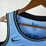 24-25 Clippers GEORGE #13 Blue City Edition Top Quality Hot Pressing NBA Jersey