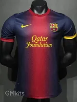 2012-2013 BAR Home Player Version 球员 Retro Soccer Jersey