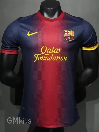 2012-2013 BAR Home Player Version Retro Soccer Jersey