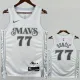 24-25 Dallas Mavericks DONCIC #77 White City Edition Top Quality Hot Pressing NBA Jersey