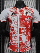 24-25 Japan Red White Special Edition Player Version Soccer Jersey