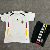 2006 Germany Home Kids Retro Soccer Jersey