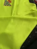 24-25 Real Betis Fluorescent green Half Pull Tracksuit (Pants Have Pocket)(半拉链)