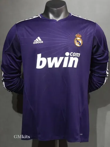 2010-2011 RMA Third Player Version Long Sleeve Retro Soccer Jersey