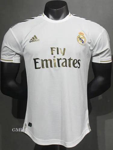 2019-2020 RMA Home Player Version Retro Soccer Jersey