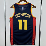 24-25 WARRIORS THOMPSON #11 Royal blue City Edition Top Quality Hot Pressing NBA Jersey