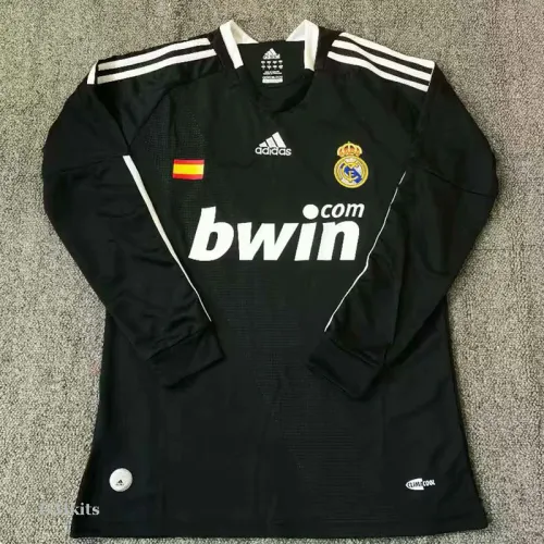 2008-2009 RMA Third Long Sleeve Retro Soccer Jersey