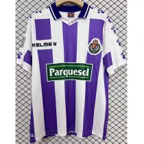 1995-1996 Valladolid Home Retro Soccer Jersey (带章)