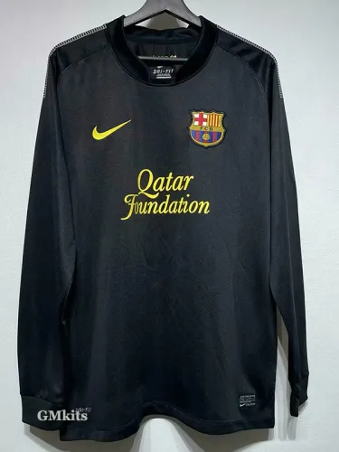 2011-2012 BAR Away Long Sleeve Retro Soccer Jersey