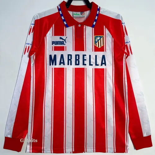 1994-1995 ATM Home Long Sleeve Retro Soccer Jersey