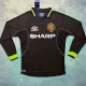 1998 Man Utd Away Long Sleeve Retro Soccer Jersey (长袖)