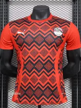 24-25 Egypt Red Player Version Training shirts