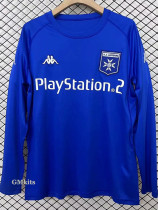 2003-2004 AJ Auxerre Away Long Sleeve Retro Soccer Jersey (长袖)