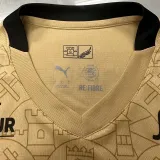24-25 RC Lens Yellow GoalKeeper Fans Soccer Jersey *全广告