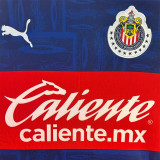 2019-2020 Chivas Guadalajara Home Long Sleeve Retro Soccer Jersey (长袖)