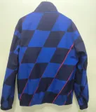 24-25 Croatia Lake blue & Blue Double Sided Windbreaker (双面风衣)