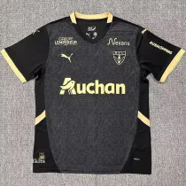24-25 RC Lens Black Special Edition Fans Soccer Jersey (全广告)