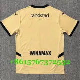 24-25 RC Lens Yellow GoalKeeper Fans Soccer Jersey *全广告