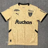 24-25 RC Lens Yellow GoalKeeper Fans Soccer Jersey *全广告
