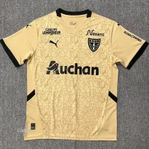 24-25 RC Lens Yellow GoalKeeper Fans Soccer Jersey *全广告