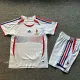 2006 France Away Kids Retro Soccer Jersey