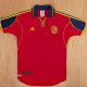2000 Spain Home Retro Soccer Jersey