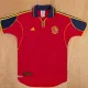 2000 Spain Home Retro Soccer Jersey