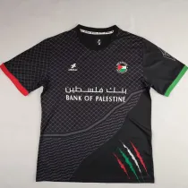 24-25 Palestina FC Black Training shirts (红绿袖边)