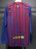 2011-2012 BAR Home Player Version 长袖球员 Long Sleeve Retro Soccer Jersey