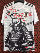 24-25 Japan White Special Edition Fans Soccer Jersey *梅花武士