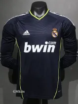 2010-2011 RMA Away Player Version 长袖球员 Long Sleeve Retro Soccer Jersey