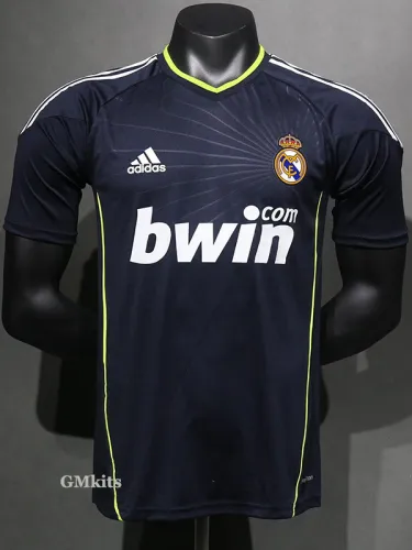2010-2011 RMA Away Player Version Retro Soccer Jersey