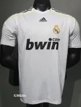 2009-2010 RMA Home Player Version 球员 Retro Soccer Jersey