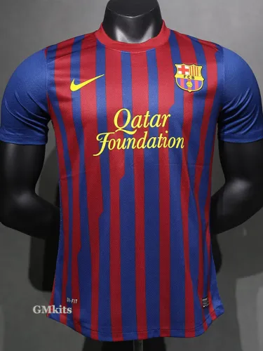 2011-2012 BAR Home Player Version Retro Soccer Jersey