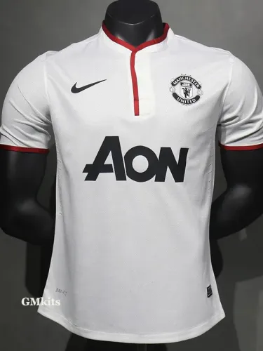 2012-2013 Man Utd Away Player Version Retro Soccer Jersey