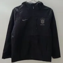 24-25 Brazil Black Windbreaker
