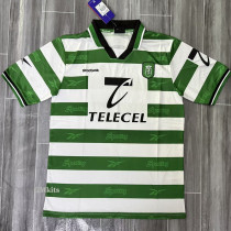 1999-2000 Sporting Lisbon Home Retro Soccer Jersey