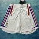 2006 France Away White Retro Shorts Pants