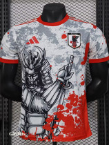 24-25 Japan Grey Red Special Edition Player Version Soccer Jersey