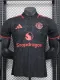 24-25 Man Utd Black Special Edition Player Version Training shirts (红标翻领)