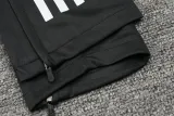 24-25 Man Utd Blue red Kids Half Pull Tracksuit (童装)(半拉链)
