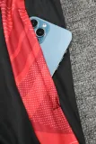 24-25 Man Utd Blue red Kids Half Pull Tracksuit (童装)(半拉链)