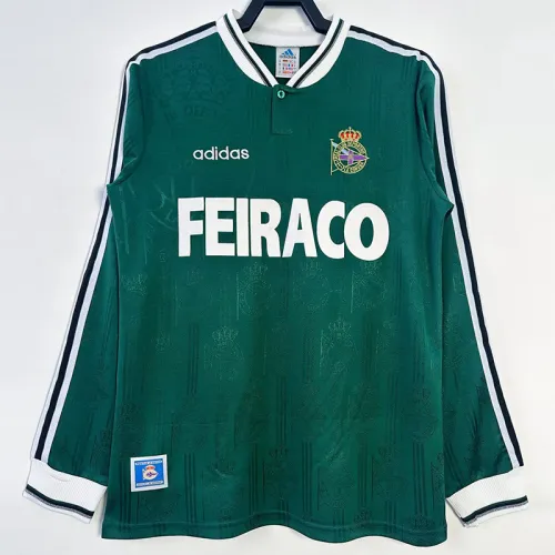 1999-2000 La Coruna Away Long Sleeve Retro Soccer Jersey