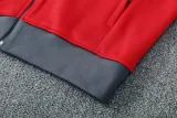 24-25 Man Utd Red Jacket Tracksuit