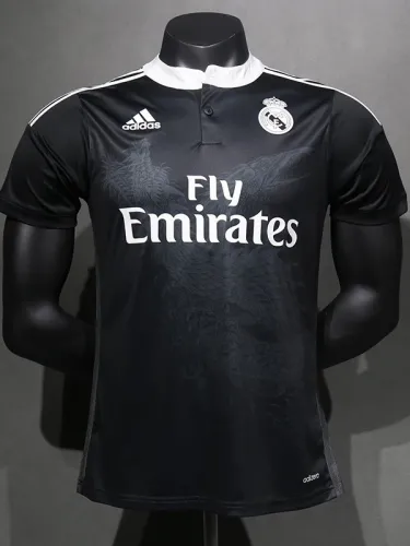 2014-2015 RMA Away Player Version Retro Soccer Jersey