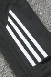 24-25 Man Utd Blue red Kids Half Pull Tracksuit (童装)(半拉链)